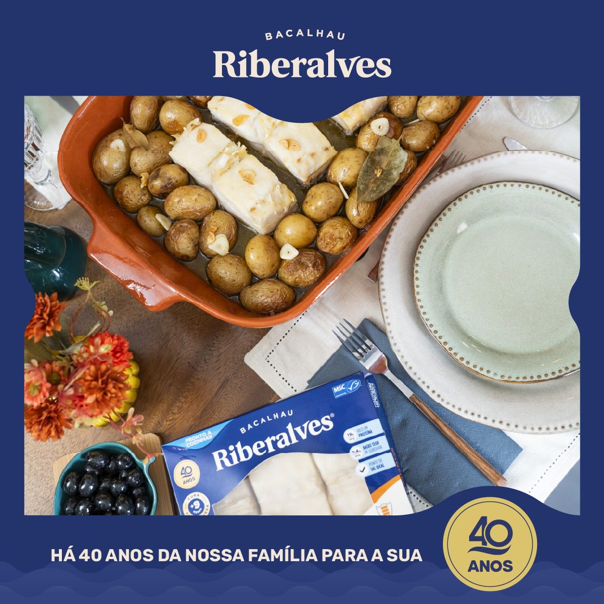 40 anos de Riberalves: o bacalhau que cresceu com as famílias Portuguesas