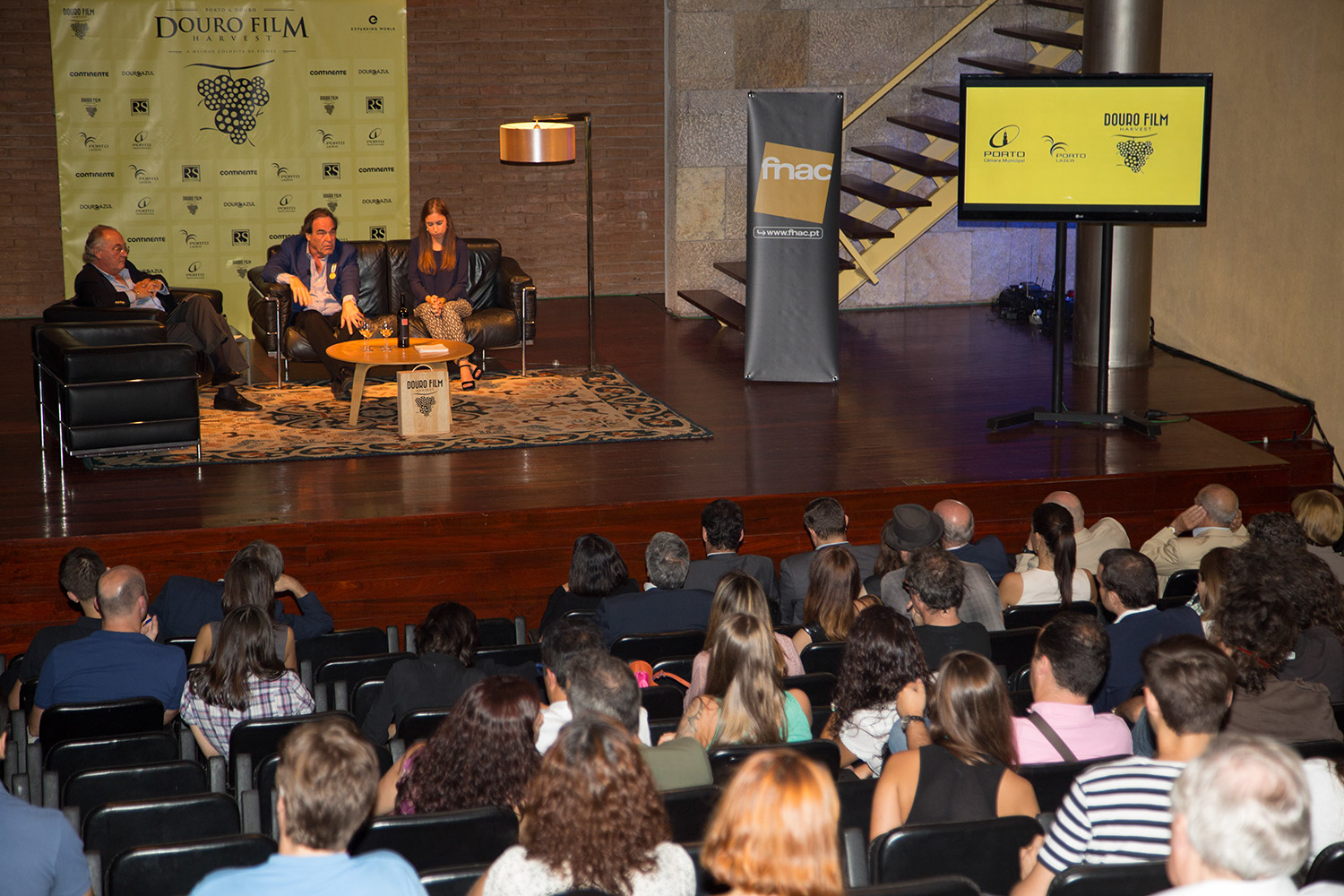 Conferência com Oliver Stone na Casa das Artes do Porto