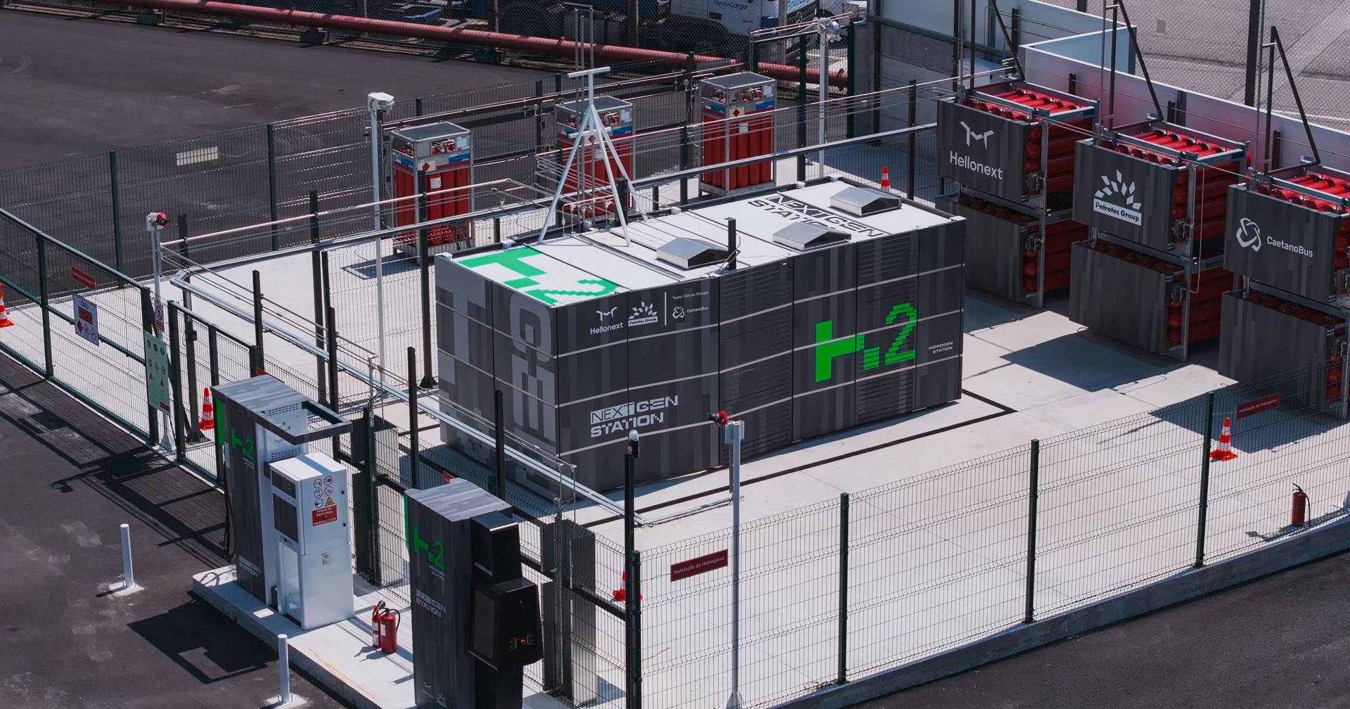 Nova estação de hidrogénio em Ovar alimenta autocarros com tecnologia desenhada e fabricada em Portugal
