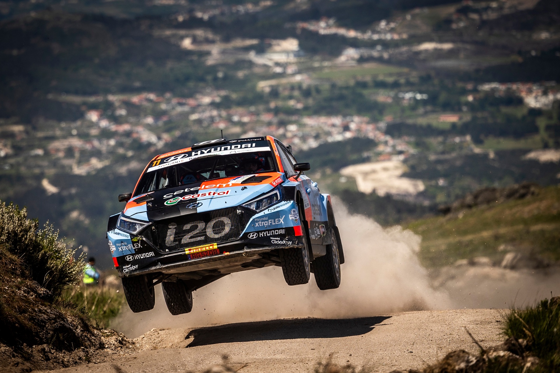 Team Hyundai Portugal sai do Rali Terras D'Aboboreira muito confiante em relação ao futuro