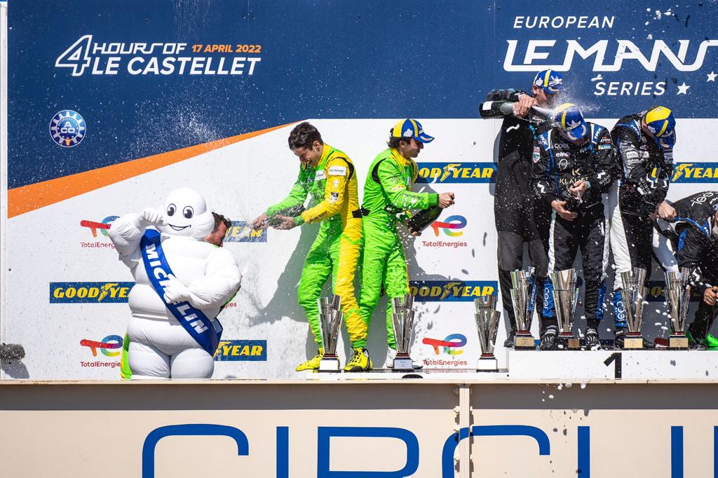 Excelente estreia do jovem Guilherme Oliveira no European Le Mans Series, com 2º lugar nas 4 Hours of Le Castellet 