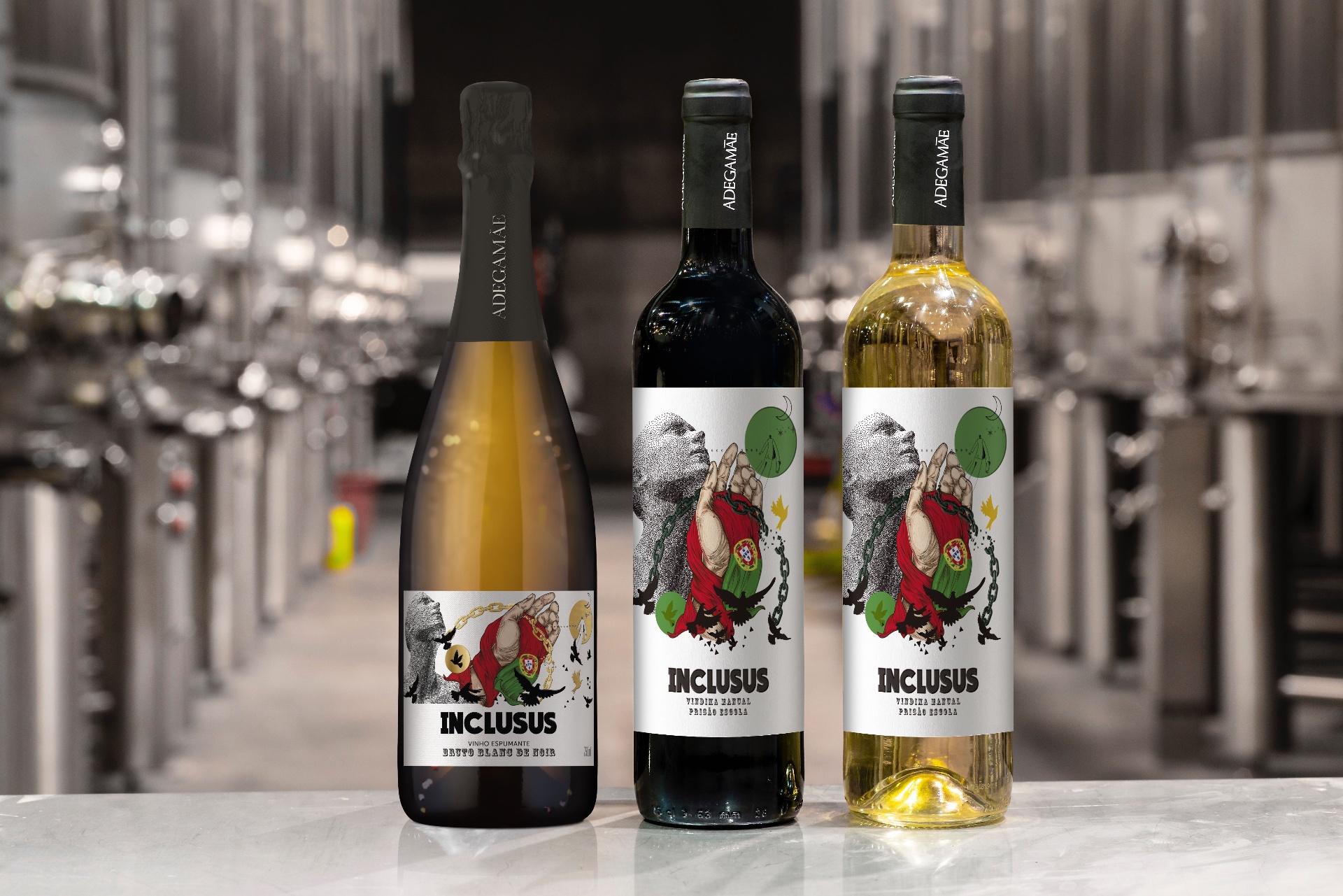 Inclusus conquista prémio "Melhor Projeto Inclusivo" e reforça missão social com o EP Leiria anunciando novo vinho espumante