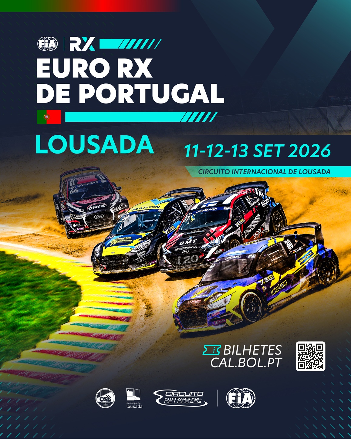 Etapa dupla do Campeonato da Europa de Rallycross traz os melhores pilotos a Lousada