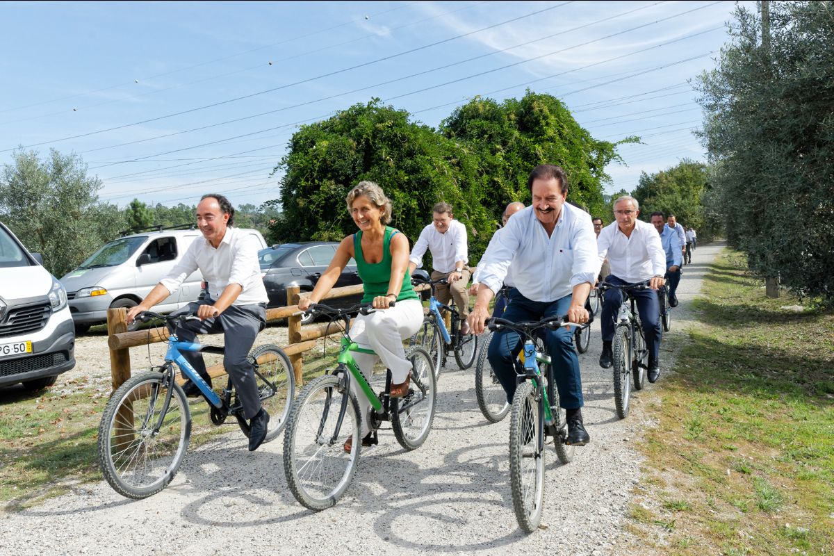 Ecopista do Vouga: inaugurada uma nova porta de entrada para os territórios de Viseu Dão Lafões